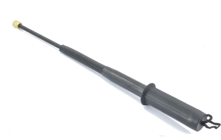PAŁKA_TELESKOPOWA_SPRĘŻYNOWA_50cm_BATON_DO OBRONY_SPRĘŻYNA_GIĘTKA_CZARNAb