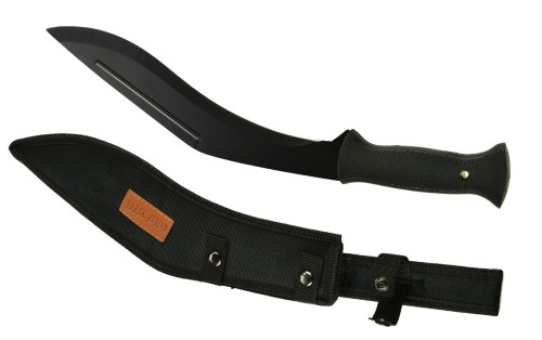 Maczeta Kukri Nepal profesjonalny nóż karczownik A10014 black 1.JPG