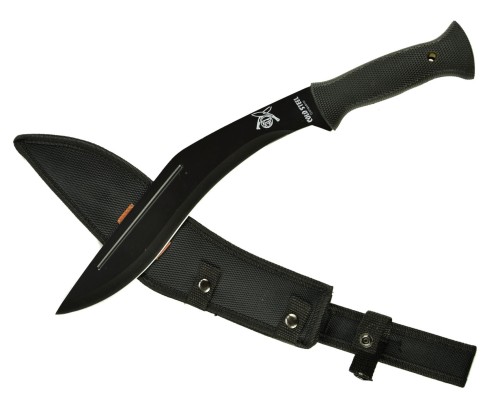 Maczeta Kukri Nepal profesjonalny nóż karczownik A10014 black 2.JPG
