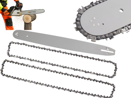 Prowadnica do piły spalinowej NAC 2x łańcuch SKOK 325 22 63cm Długa MINIATURA.jpg